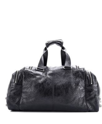 Кожаная большая спортивная сумка Balenciaga Le Cagole, бывшая в употреблении