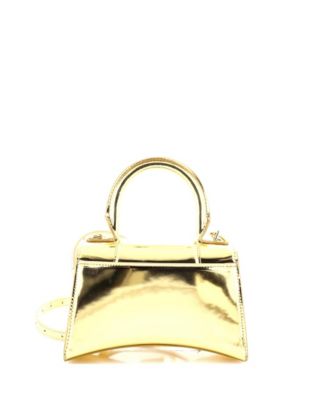 Кожаная сумка Balenciaga XS Песочные часы с верхней ручкой, бывшая в употреблении