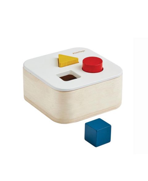 Детские пазлы PlanToys Shape & Sort It Out Bin