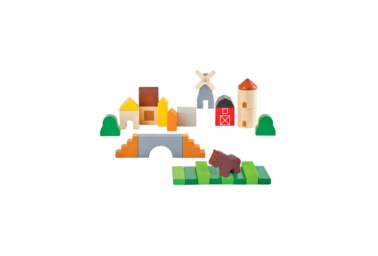 Детский конструктор PlanToys Country Blocks — фото 1