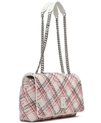 Кожаная сумка через плечо KARL LAGERFELD PARIS Lafayette среднего размера 