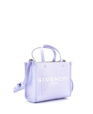 Жаккардовая сумка Givenchy Mini G-Tote 4G, бывшая в употреблении