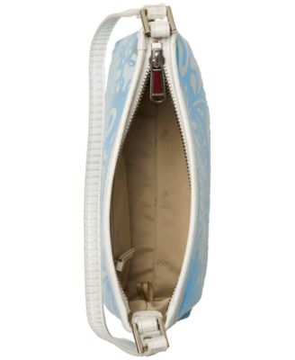 Кожаная сумка Brahmin Lorelei из светящейся кожи через плечо