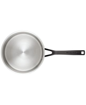Stainless Steel 5-Ply Clad 3 Qt. Covered Saucepan