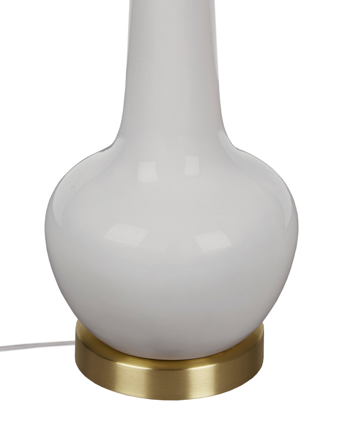 510 Design 26.25" Zazie Ceramic Genie Table Lamp In Gray