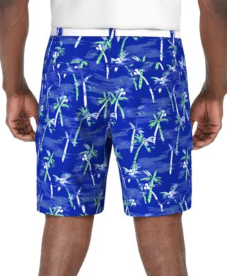 Men's Palm Tree Printed 8" Shorts