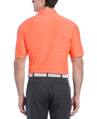 Мужская рубашка поло для гольфа Jaspe Airflux в полоску с коротким рукавом от PGA TOUR