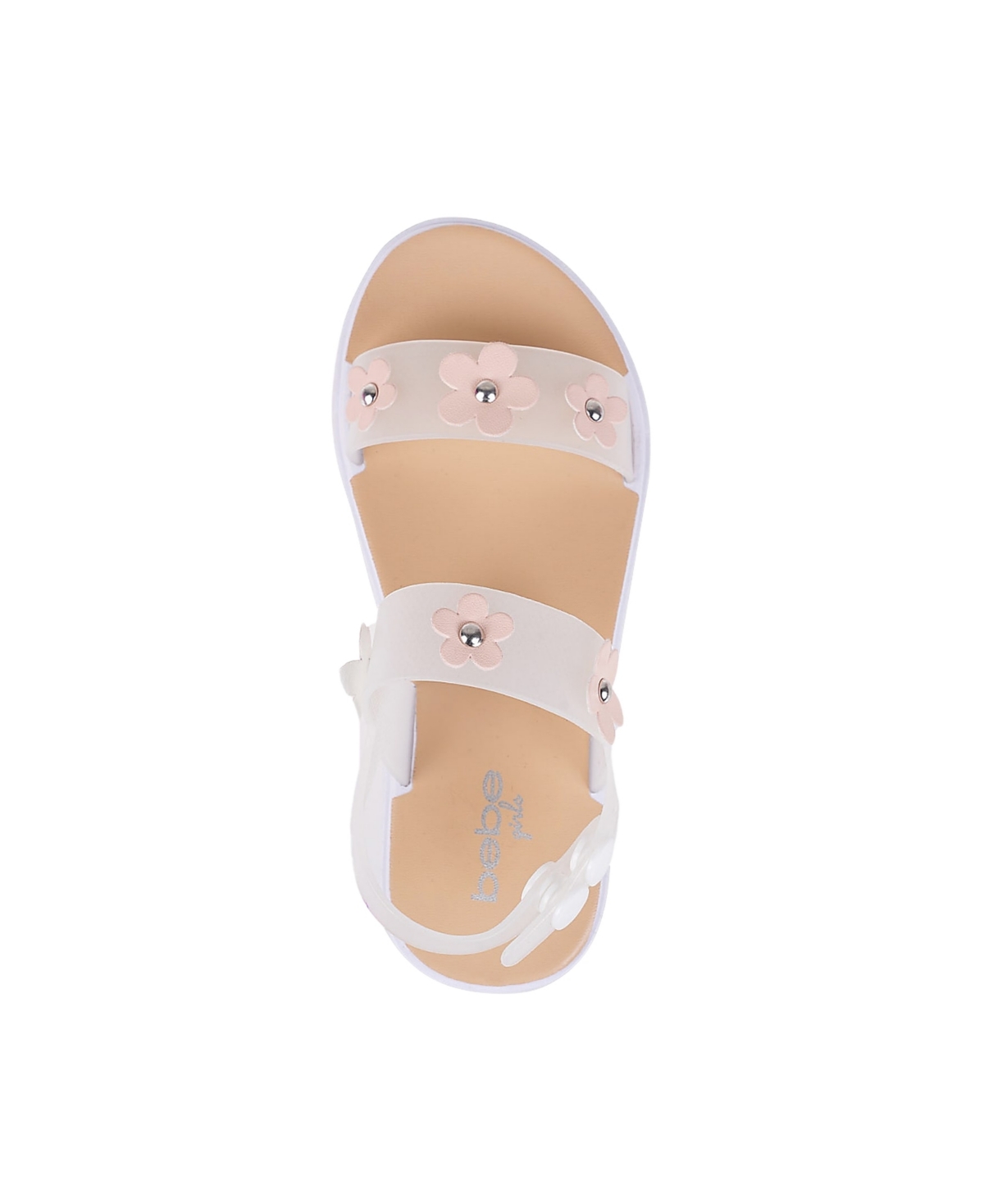 Shop Bebe Toddler Girls Cute And Comfortable Summer Sandals In Blush