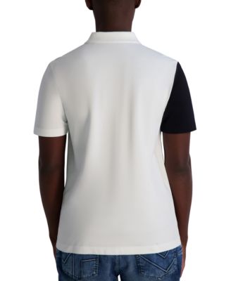 Men's Regular-Fit Colorblocked Polo Shirt