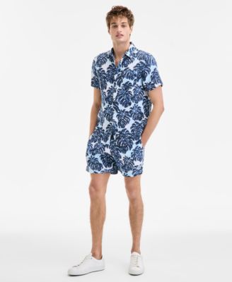 Оригинальная мужская тропическая рубашка и шорты Penguin