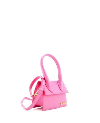 Кожаная сумка Jacquemus Le Chiquito Moyen, бывшая в употреблении