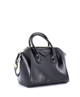 Pre-Owned Givenchy Small Antigona Bag Glazed Leather