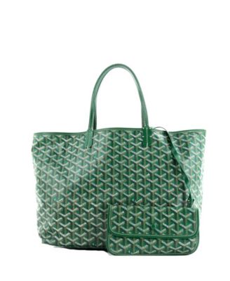 Pre-Owned Goyard PM Saint Louis Tote Coated Canvas 472990₽