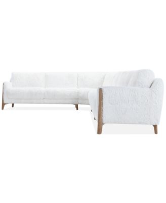 Briannie 4-Pc. Fabric L Sectional, Exclusively at Macy's