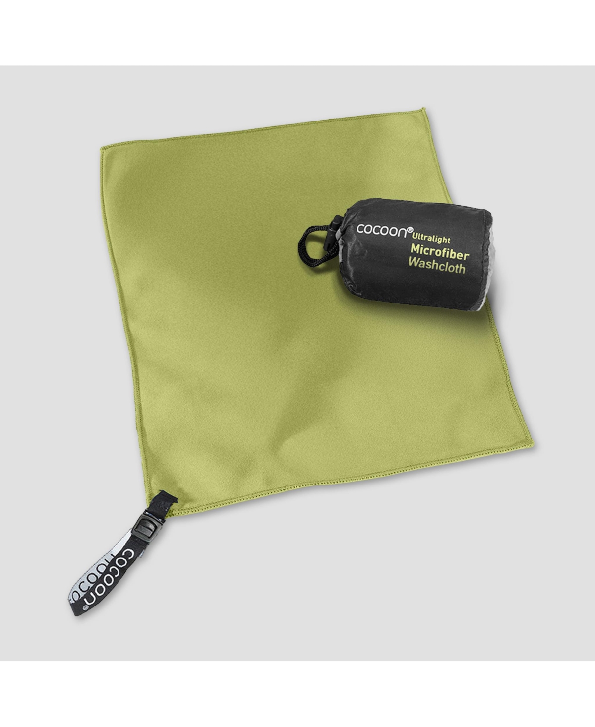 Cocoon- Premium - Ultralight Microfiber Towel - Washcloth - Wasabi