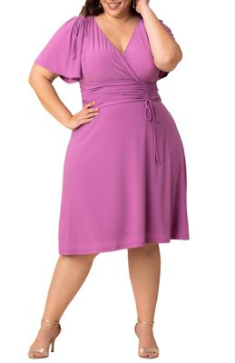 Plus Size Jemma Ruched Tie Dress
