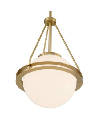 Saturna Globe Pendant Ceiling Light with Modern Fixture for Dining Room Over Table or Kitchen Island