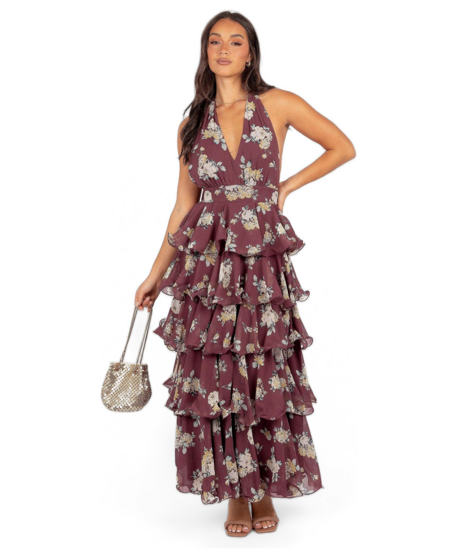 Women's Kendall Maxi Halterneck Dress