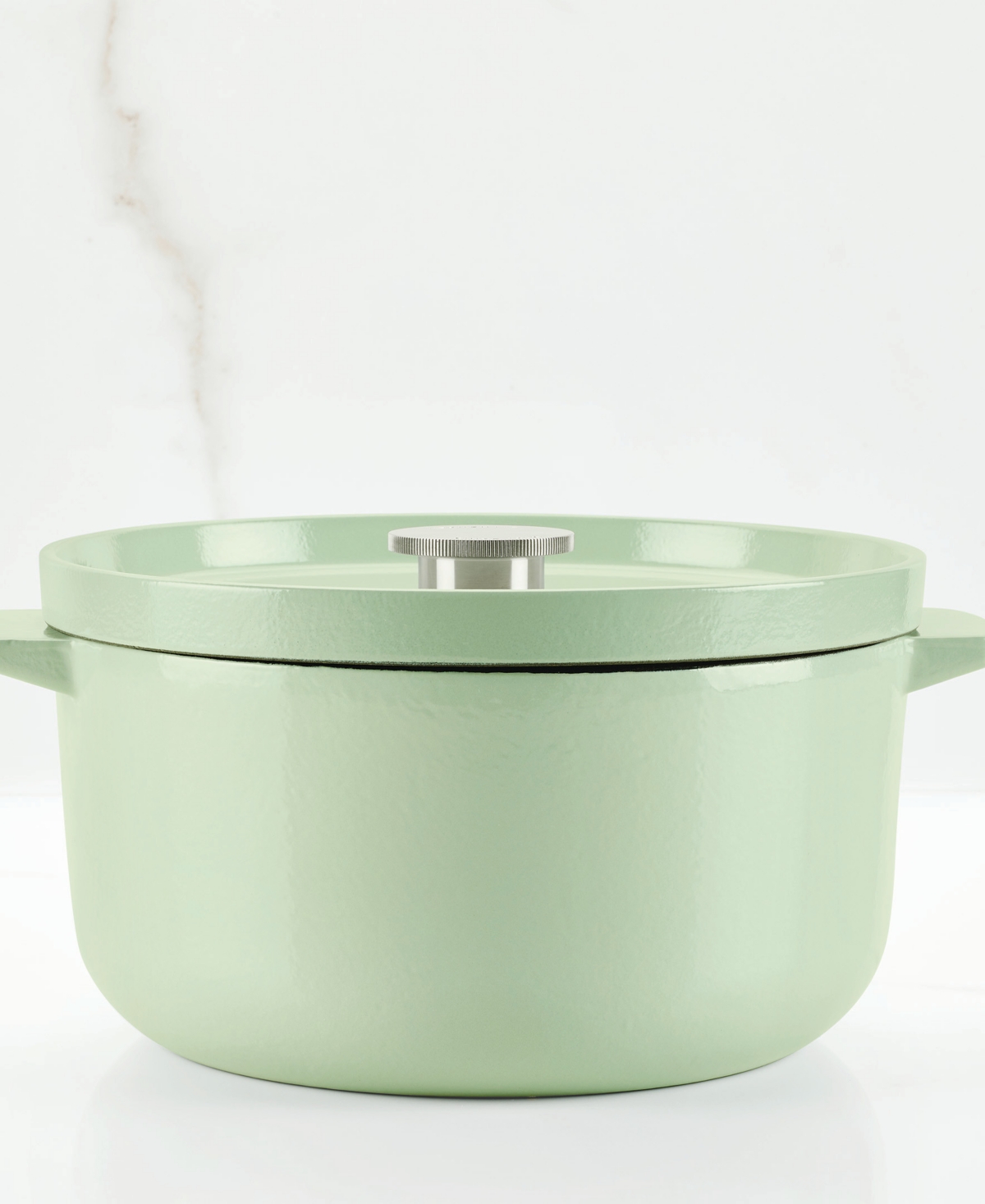 Kitchenaid Enameled Cast Iron 6-quart Dutch Oven In Pistachio