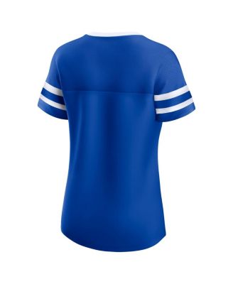 Women's Royal Kentucky Wildcats Iconic Athena Lace-Up T-Shirt