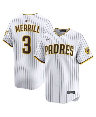 Nike - Men's Jackson Merrill White San Diego Padres Alternate Limited Player Jersey