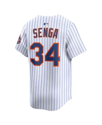 Мужская футболка Nike Kodai Senga White New York Metts Home Limited для игроков