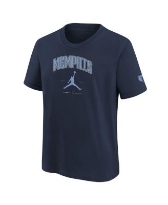 Big Boys and Girls Navy Memphis Grizzlies Essential Cities T-Shirt