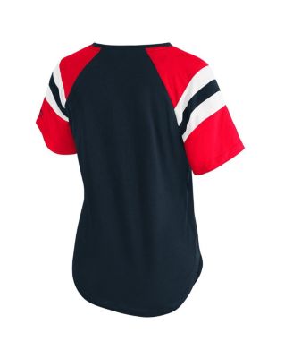 Футболка реглан с вырезом лодочкой для начинающих женщин в стиле 