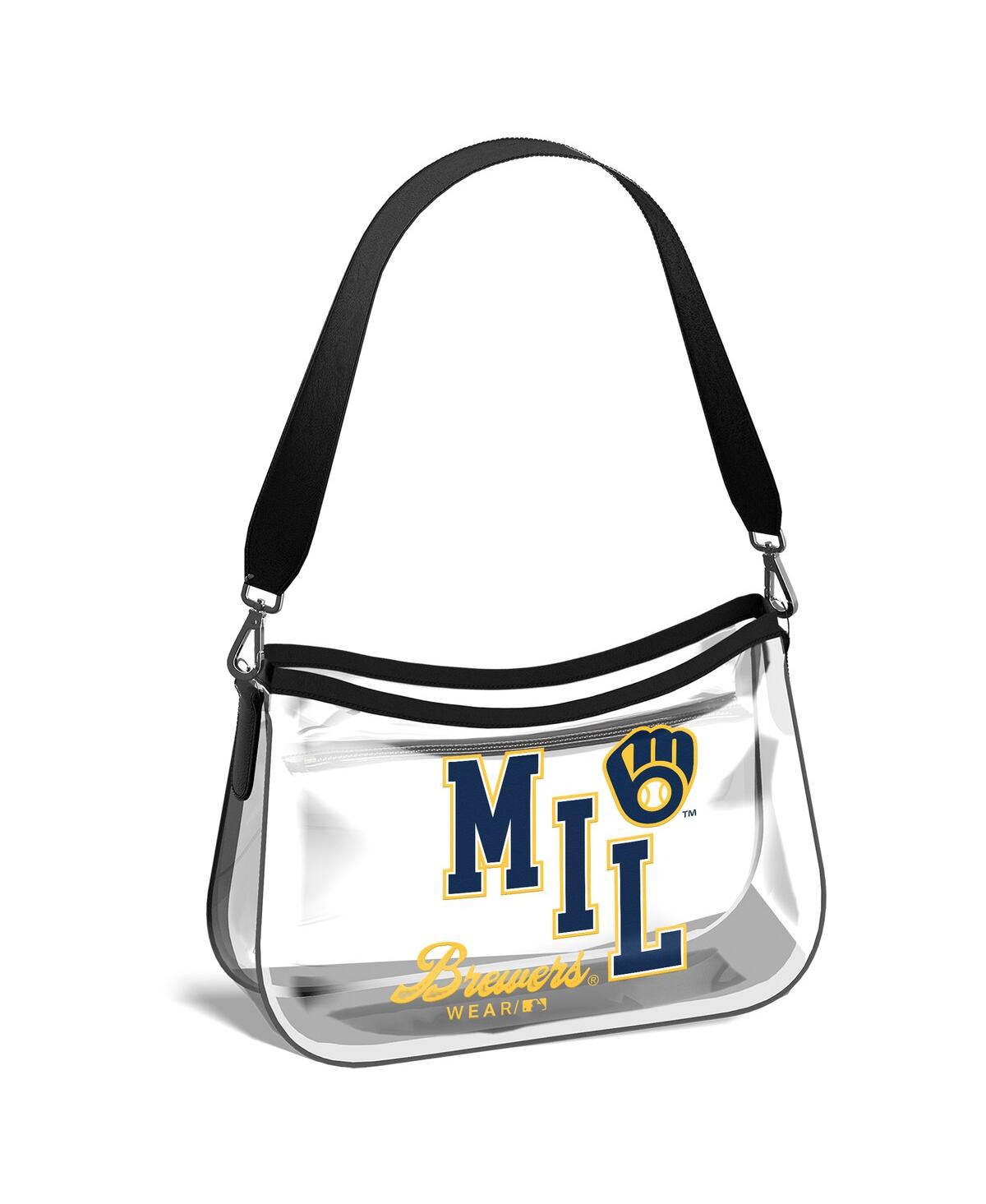 Wear By Erin Andrews Milwaukee Brewers Clear Stadium Mini Purse