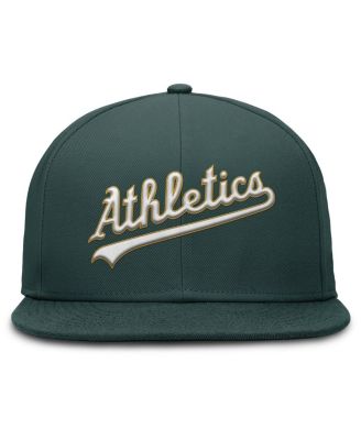 Men's Green Athletics True Performance Fitted Hat