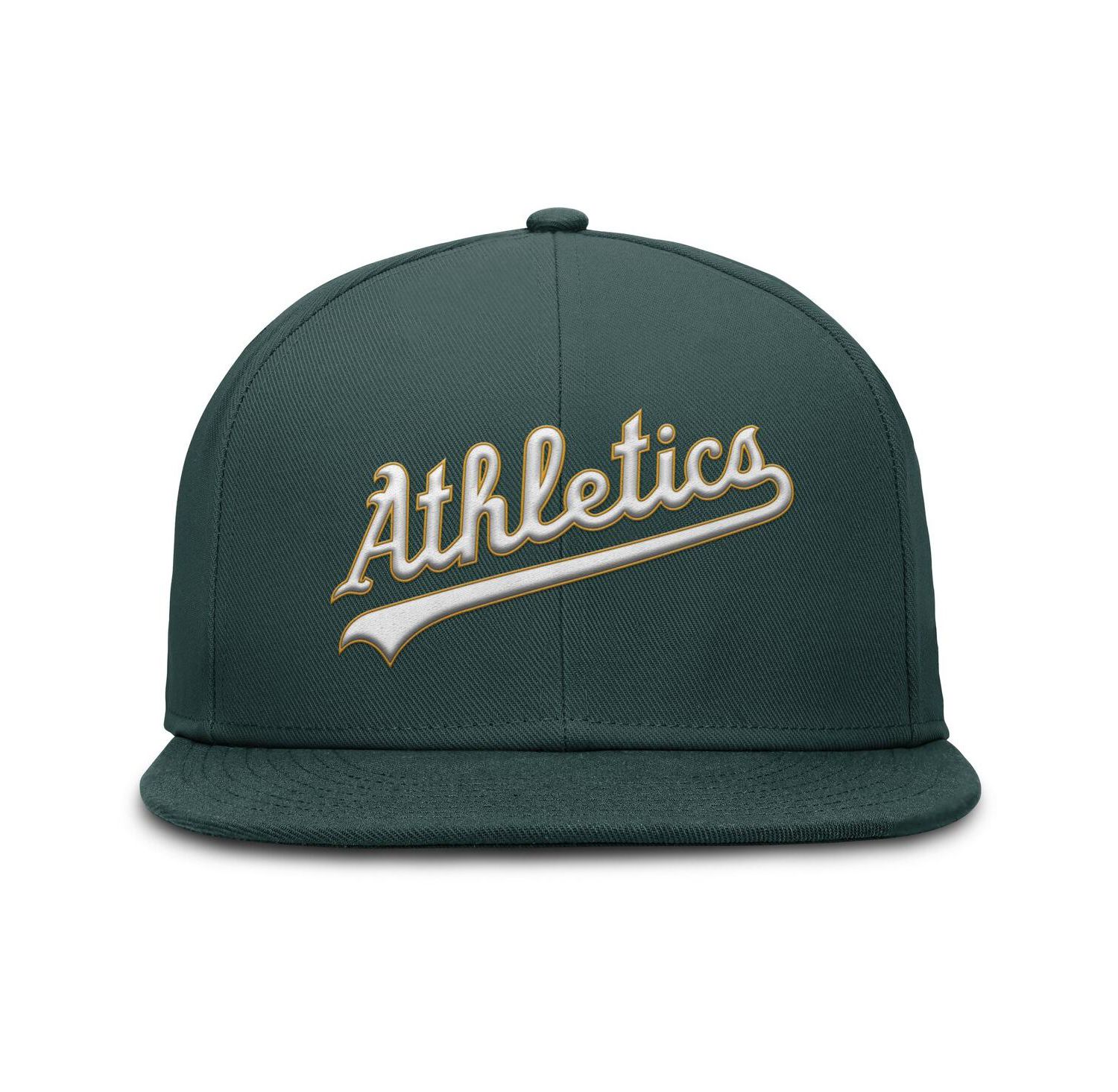 Men's Green Athletics True Performance Fitted Hat