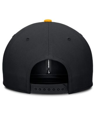 Мужская кепка Nike Pittsburgh Pirates Pro Performance Snapback черного/золотого цвета