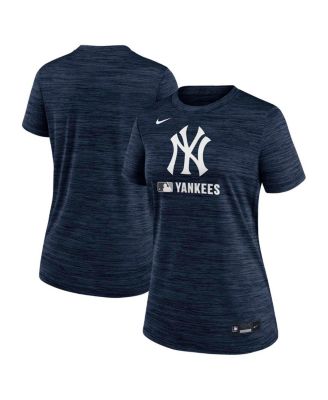 Nike - Women's Navy New York Yankees Authentic Collection Velocity Performance T-Shirt
