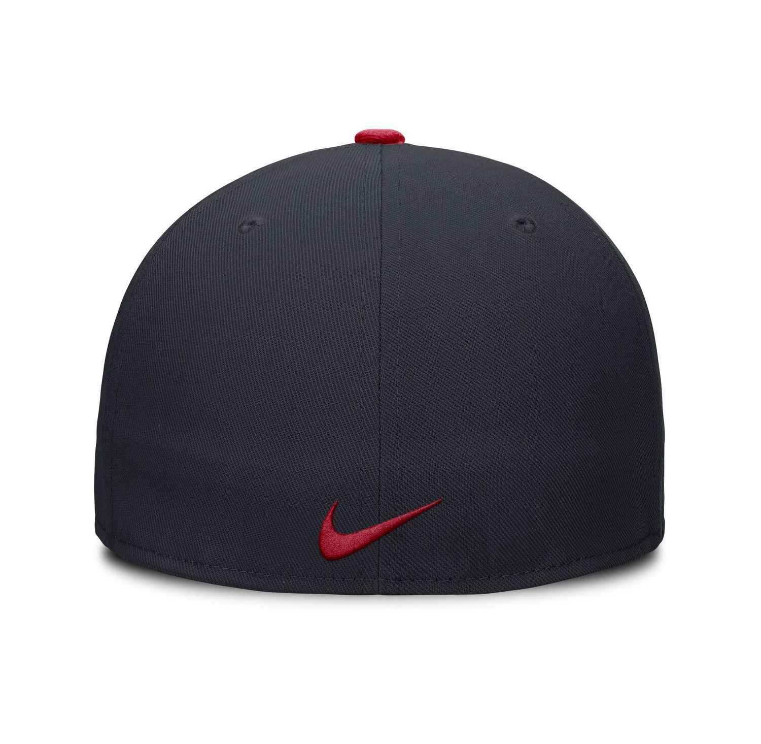 Men's Navy Atlanta Braves True Performance Fitted Hat