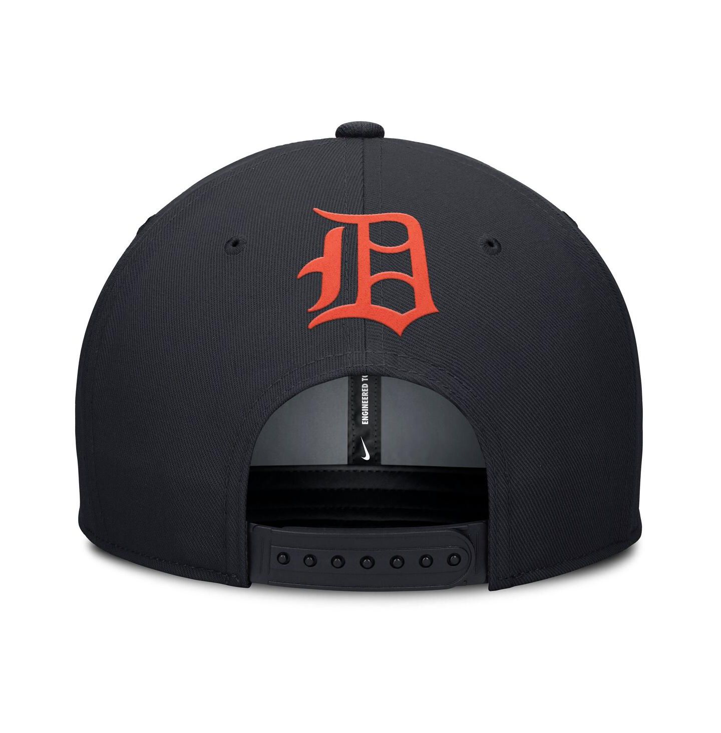 Мужская кепка Nike Gray/Navy Detroit Tigers Pro Performance Snapback Hat — фото 2