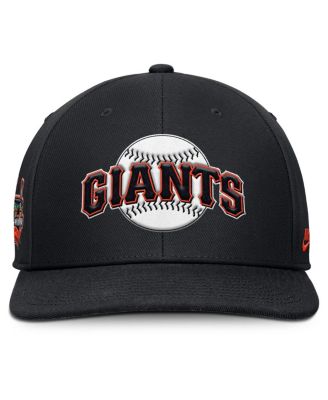 Men's Black San Francisco Giants Pro Performance Snapback Hat