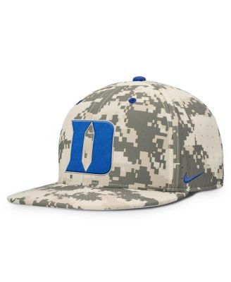 Nike - Men's Digital Camo Duke Blue Devils 2025 Dugout True Performance Fitted Hat