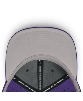 Men's Purple LSU Tigers On-Field Dugout True Performance Fitted Hat