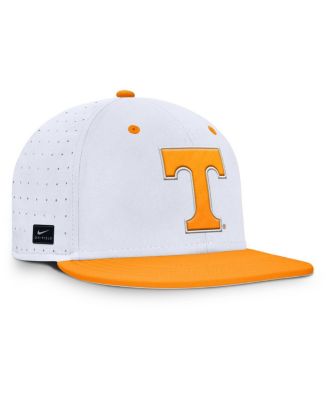 Men's White Tennessee Volunteers On-Field Dugout True Performance Fitted Hat