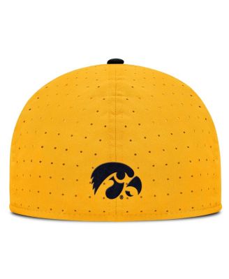 Мужская приталенная шляпа Nike Gold Iowa Hawkeyes On-Field Dugout True Performance от Nike с золотым покрытием