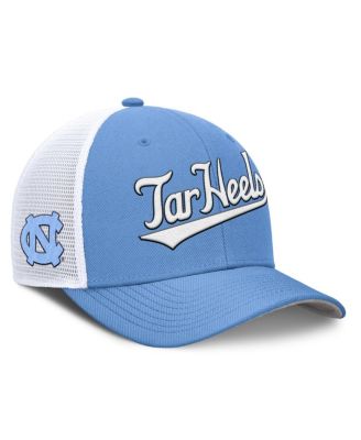 Nike - Men's Carolina Blue North Carolina Tar Heels 2025 Dugout Coaches Rise Performance Trucker Adjustable Hat