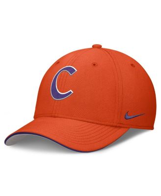 Nike - Men's Orange Clemson Tigers 2025 Dugout Coaches Rise Swoosh Performance Flex Hat