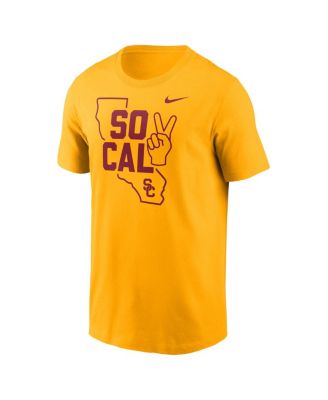 Men's Gold USC Trojans Campus Local T-Shirt