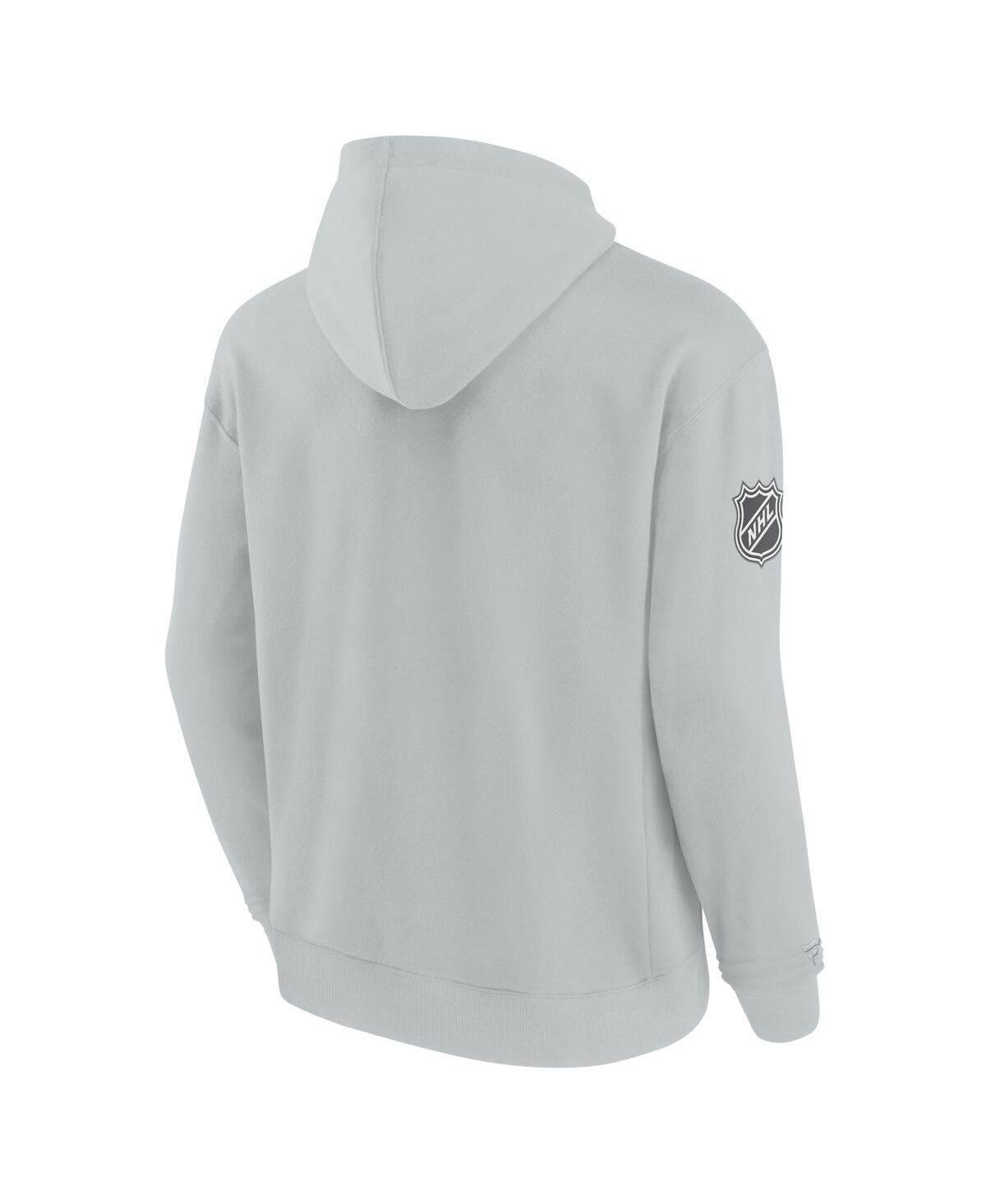 Fanatics Men's Gray Vegas Golden Knights Elements Pace Pullover Hoodie In Gray