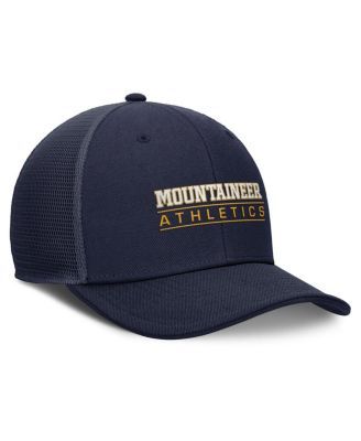 Men's Navy West Virginia Mountaineers Rise Adjustable Hat