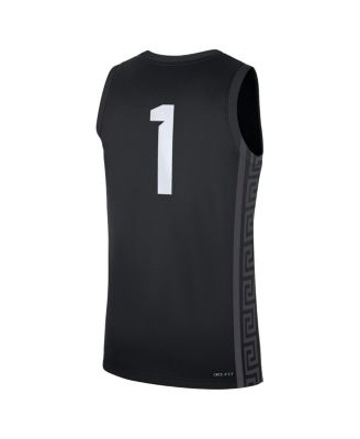 Мужская футболка Nike Michigan State Spartans черного цвета, альтернативная копия