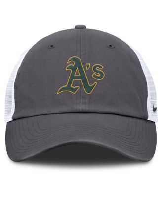 Men's Gray Athletics Adjustable Trucker Hat