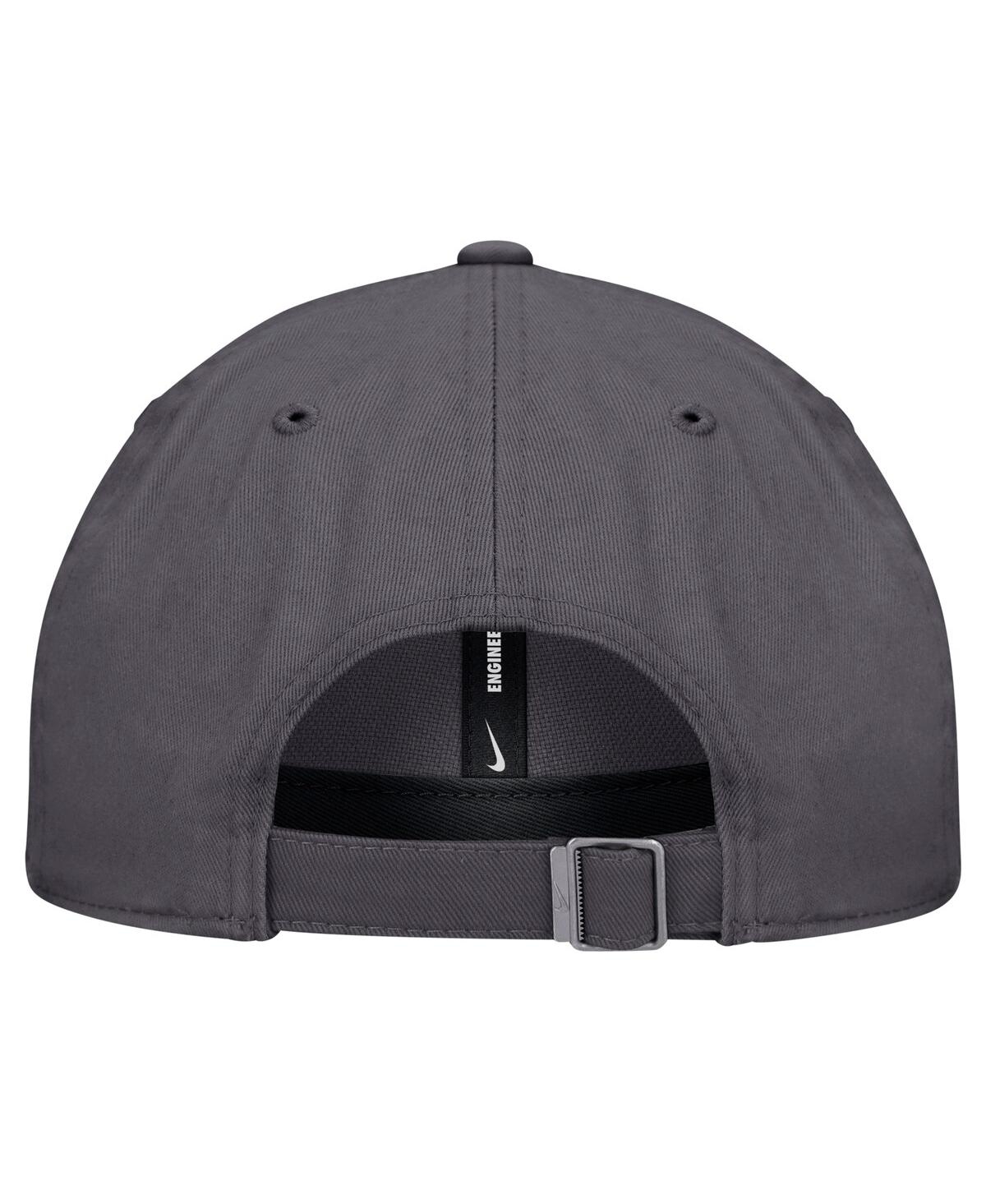 Nike Men's Gray Texas Rangers Club Performance Adjustable Hat In Gray
