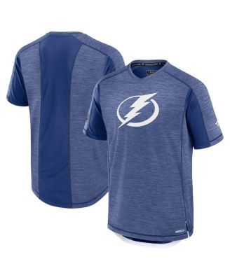 Fanatics - Men's Blue Tampa Bay Lightning Authentic Pro Rink Tech T-Shirt