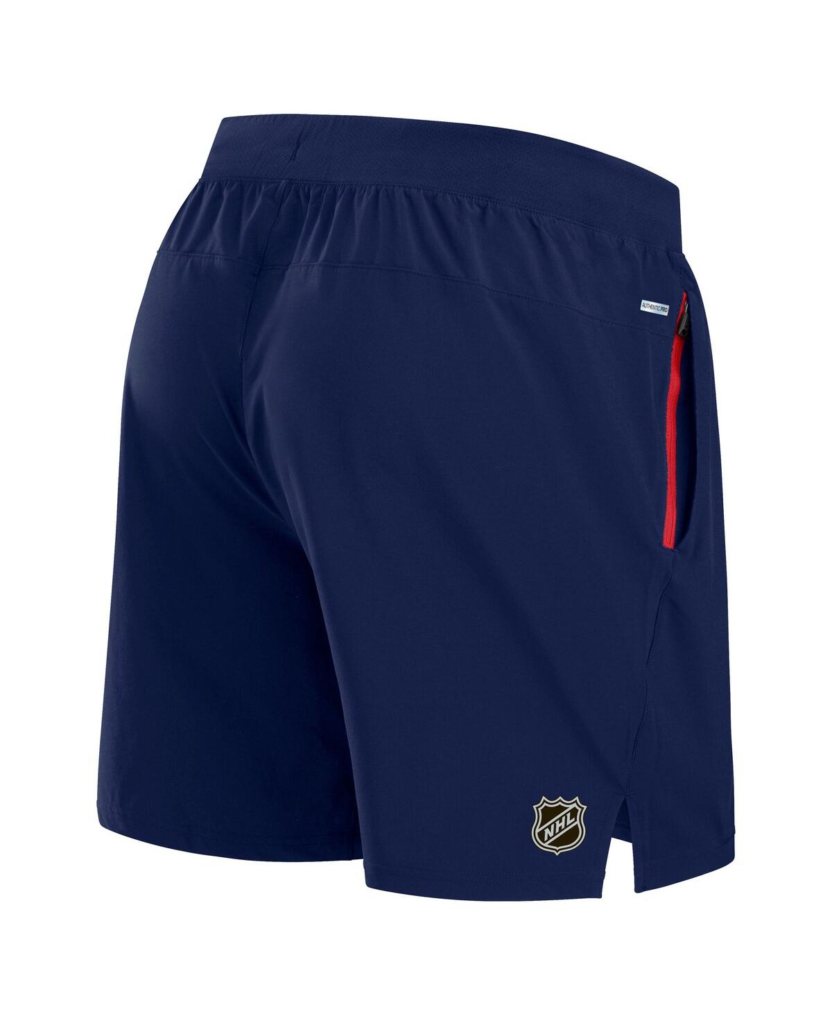 Fanatics Men's Navy Washington Capitals Authentic Pro Rink Performance Shorts